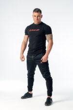 t-shirt sportowy męski dopasowany
