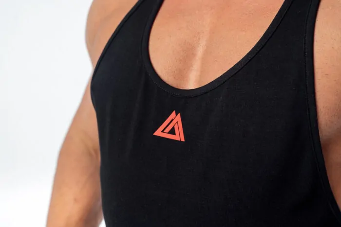 METEOR men's tank top black - Image 4