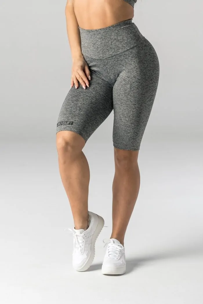 Short biker sports leggings ELITE FORCE grey - Image 1