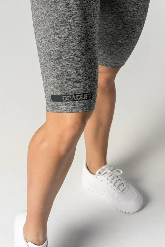 Short biker sports leggings ELITE FORCE grey - Image 5