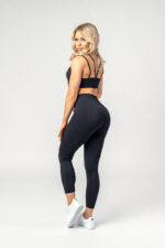 Women's sports set with BLACK leggings. - Image 6