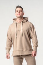 Men's sports sweatshirt NUDE beige