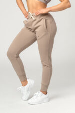 Women's sports tracksuit set NUDE beige - Image 6