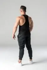 Men's stringer tank top METALLIC BOX black - Image 3