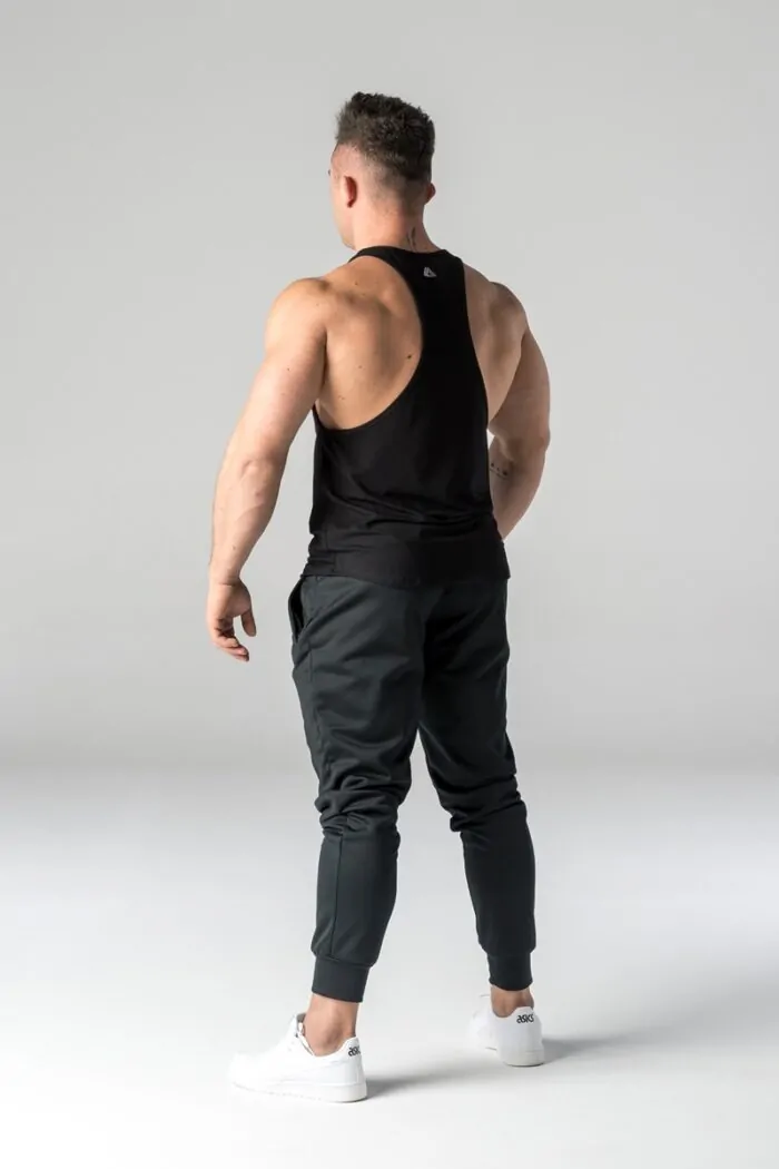 Men's stringer tank top METALLIC BOX black - Image 3