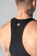 Men's stringer tank top METALLIC BOX black - Image 5