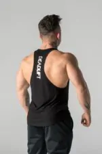 stringer treningowy męski czarny