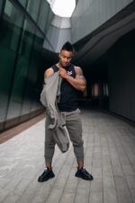 bluza męska z kapturem sportowa