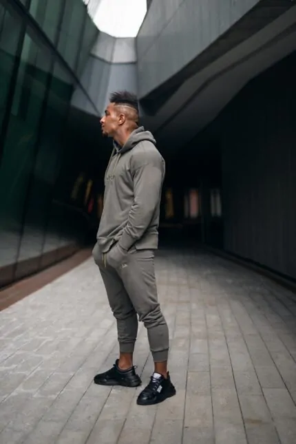 bluza męska z kapturem sportowa