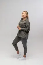 Women's sports tracksuit set FURY khaki - Image 2