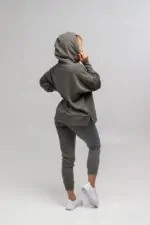 Women's sports tracksuit set FURY khaki - Image 3