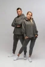 Men's sports sweatshirt FURY khaki - Image 5