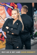 Women's tracksuit set METALLIC