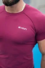 men's seamless workout rashguard for the gym