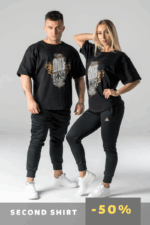 Oversized T-shirt HARD WORK set.