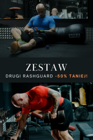 zestaw rashguardów z krótkim rękawem