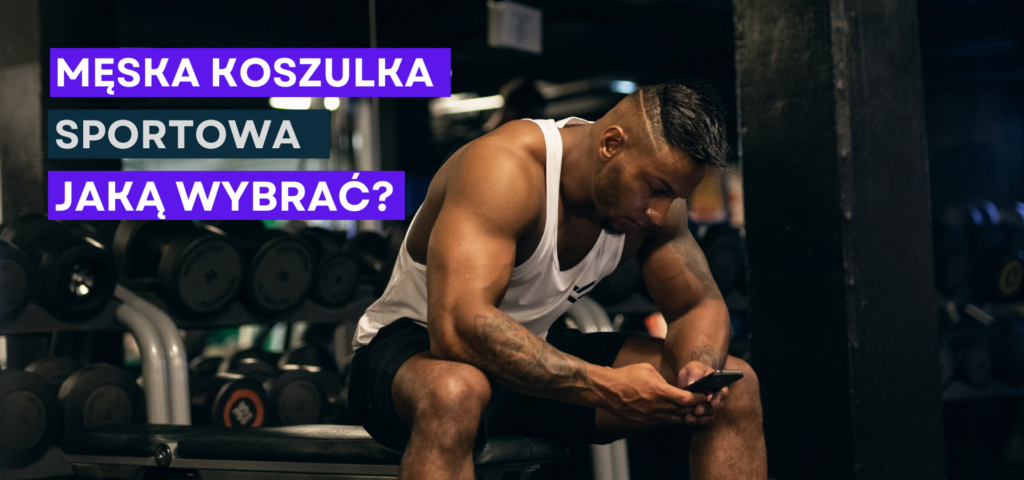męska koszulka sportowa na trening