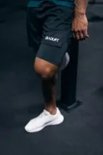 krótkie spodenki męskie 2w1 sportowe