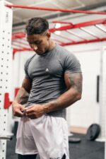 zestaw sportowy męski treningowy na siłownię