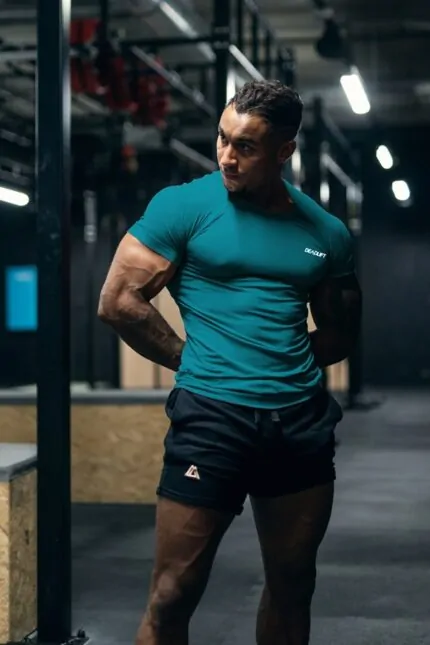 rashguard męski sportowy bezszwowy na trening