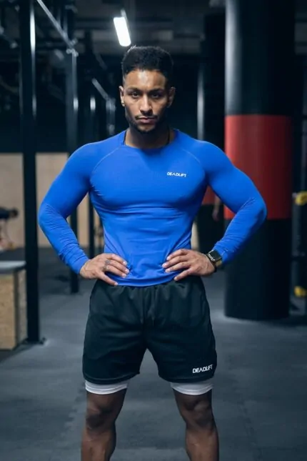 longsleeve sportowy z długm rękawem na trening