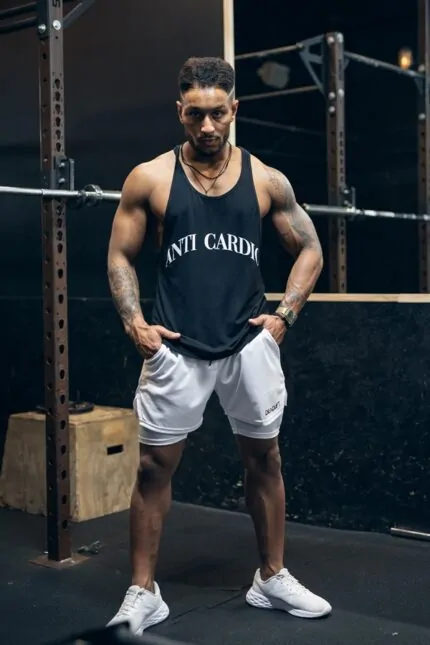 tank top męski treningowy na siłownię