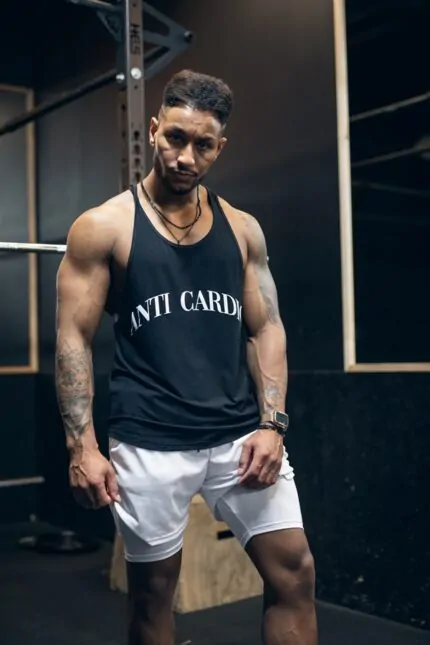 tank top męski treningowy na siłownię