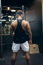 tank top męski treningowy na siłownię