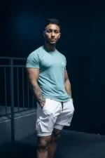 t-shirt męski minimalistyczny sportowyna trening