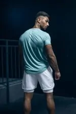 t-shirt męski minimalistyczny sportowyna trening