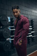 bluza sportowa męska zasuwana na zamek z kapturem