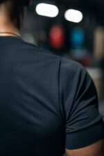 t-shirt techniczny szybkoschnący bezszwowy męski treningowy na siłownię do biegania