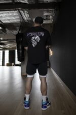 koszulka oversize sportowa na siłownię na trening stay aesthetic