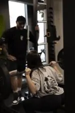 t-shirt oversize sportowy unisex na siłownię
