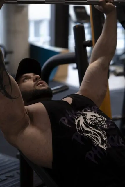 tank top męski na siłownię na trening