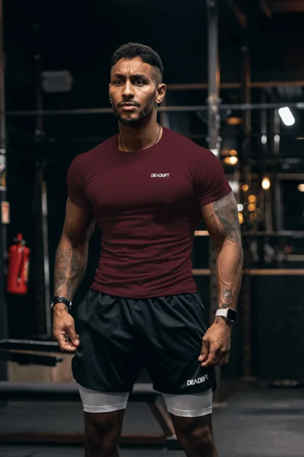 rashguard sportowy męski treningowy bezszwowy