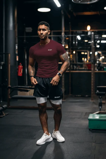 rashguard sportowy męski treningowy bezszwowy