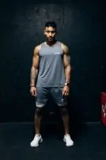 koszulka techniczna szybkoschnąca do treningu sportowa męska na siłownię
