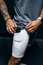 koszulka techniczna szybkoschnąca do treningu sportowa męska na siłownię