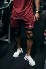 spodenki sportowe męskie 2w1 na trening do biegania
