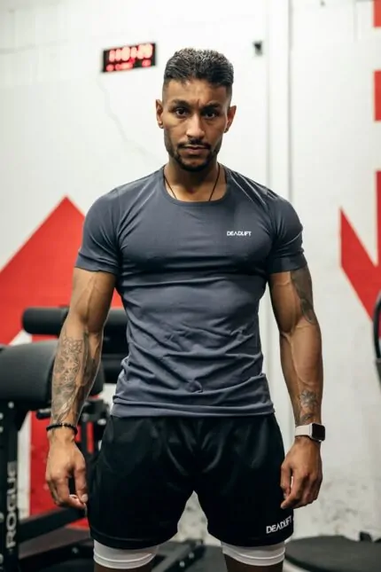 koszulka sportowa męska szybkoschnąca na trening