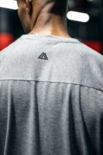 t-shirt oversize męski treningowy na siłownię luźny