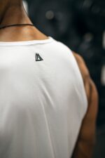 bokserka techniczna szybkoschnąca sportowa męska biała