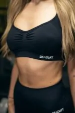 stanik sportowy damski z wkładkami push up