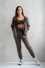 Zestaw dresów SOIL brąz unisex - Image 4