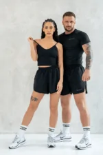 zestaw techniczny na trening czarny